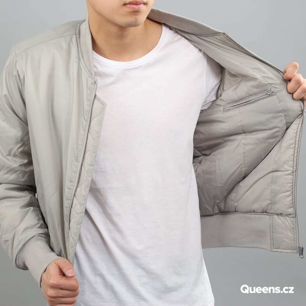 Jackets Urban Classics Basic Bomber Grey