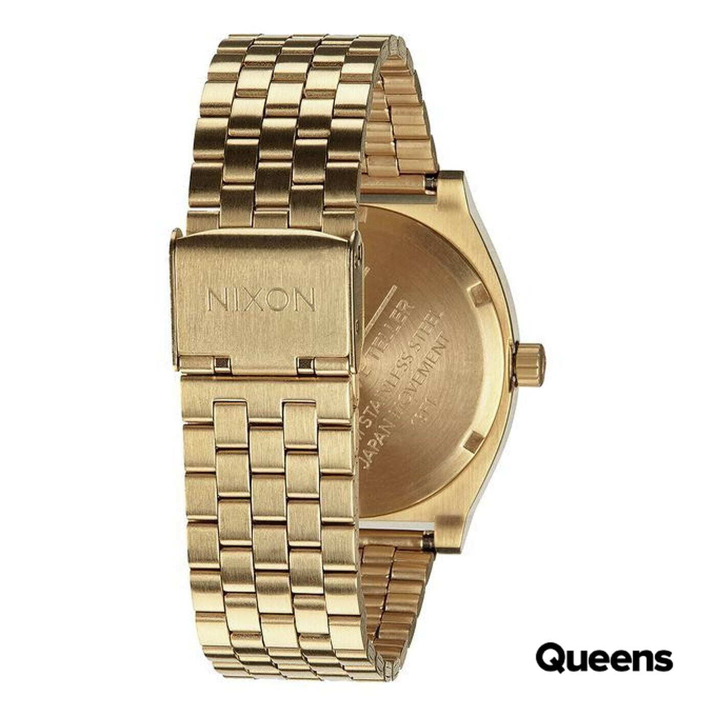 Hodinky Nixon Time Teller Gold