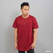 Urban Classics Shaped Long Tee Wine