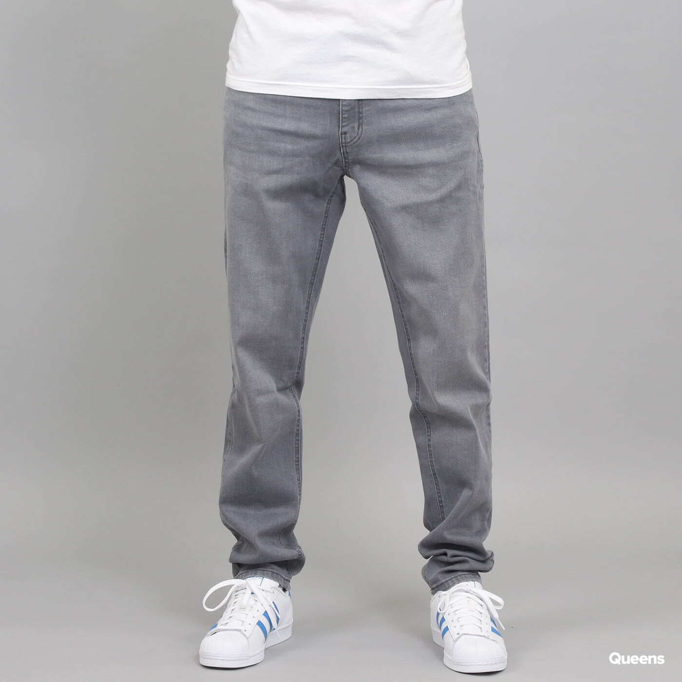 Jeans Urban Classics Stretch Denim Pants Grey