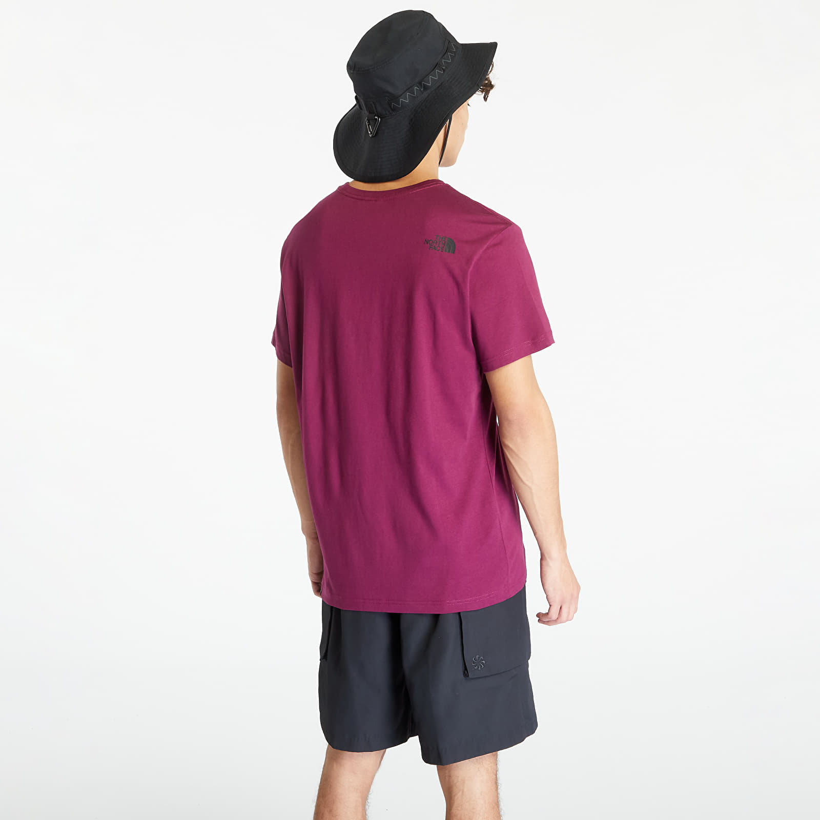 Tricou The North Face S/S Never Stop Exploring Tee Boysenberry - 1 | YEO