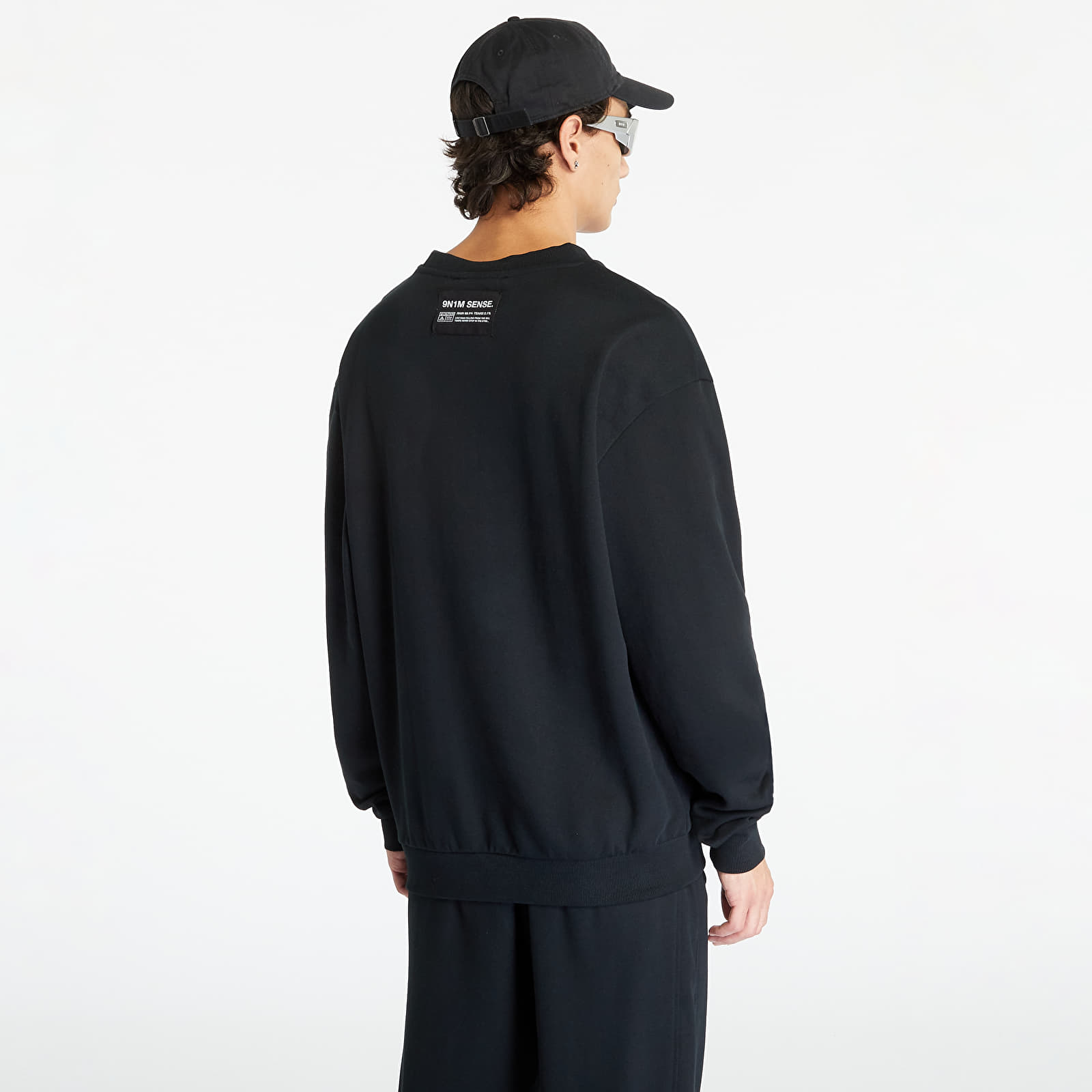 Sweatshirts 9N1M SENSE. Sense Essential Crewneck Black