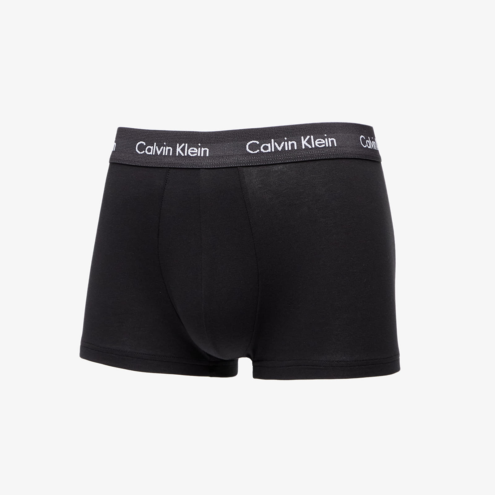 Boxershorts Calvin Klein Cotton Stretch Classic Fit Low Rise Trunk Black/ Off White/ Black/ Purple