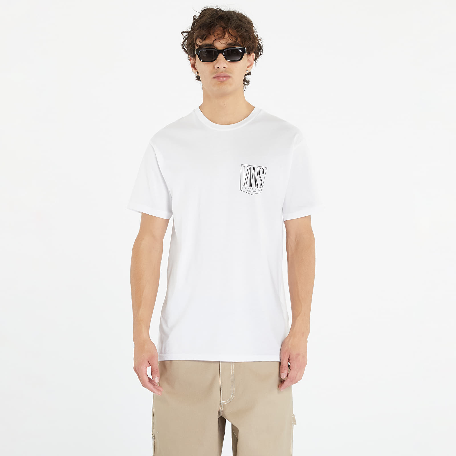 T-shirts Vans Original Tall Type Ss Tee White