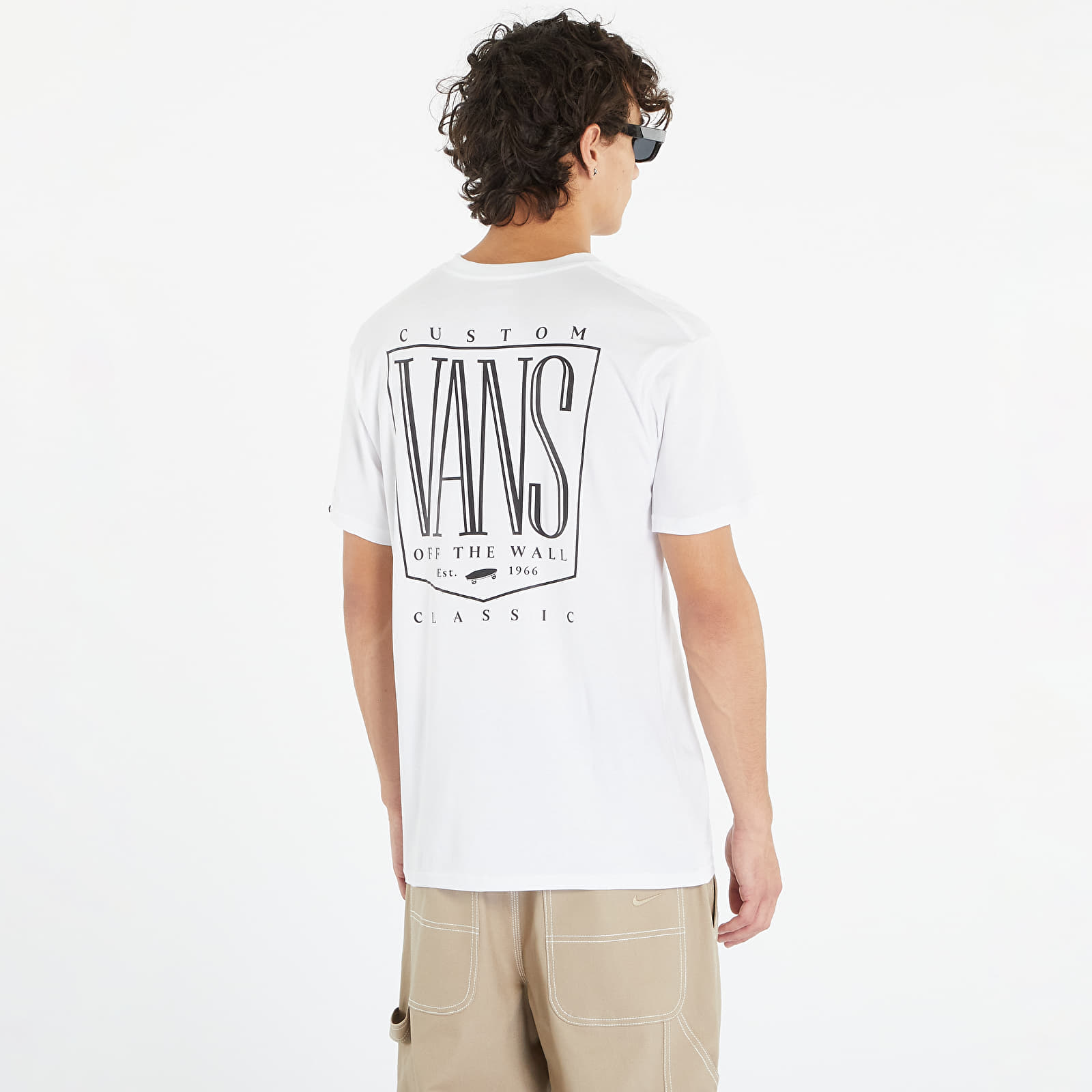 T-shirts Vans Original Tall Type Ss Tee White