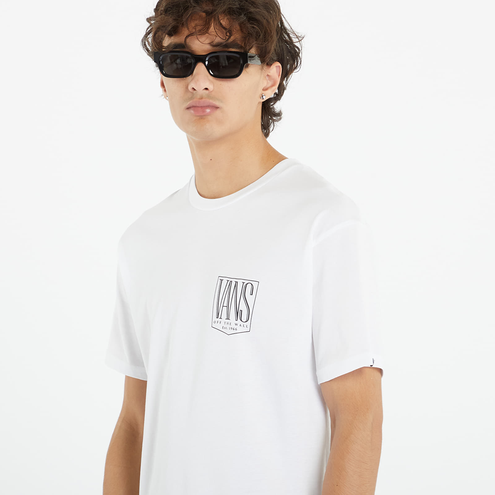 T-shirts Vans Original Tall Type Ss Tee White