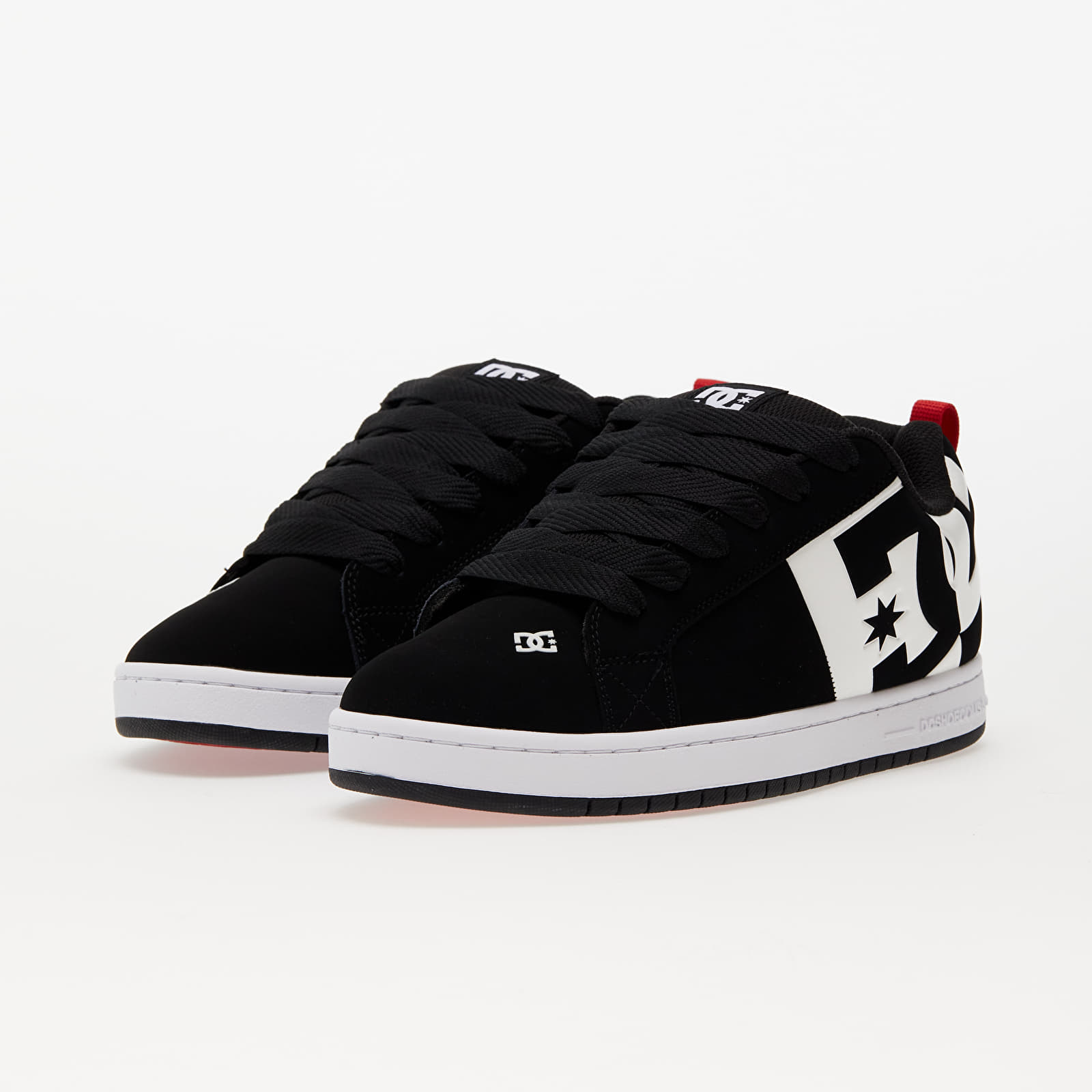 Men's sneakers and shoes DC Court Graffik Sq Black/ White/ Red