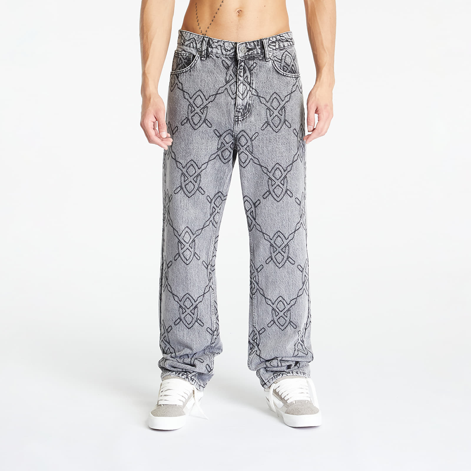 Jeans Daily Paper Rahul Pants Mid Grey