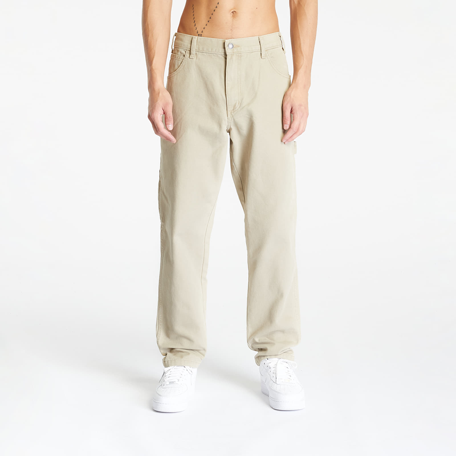 Pantaloni Dickies Duck Canvas Carpenter Trousers Stone Washed Desert Sand