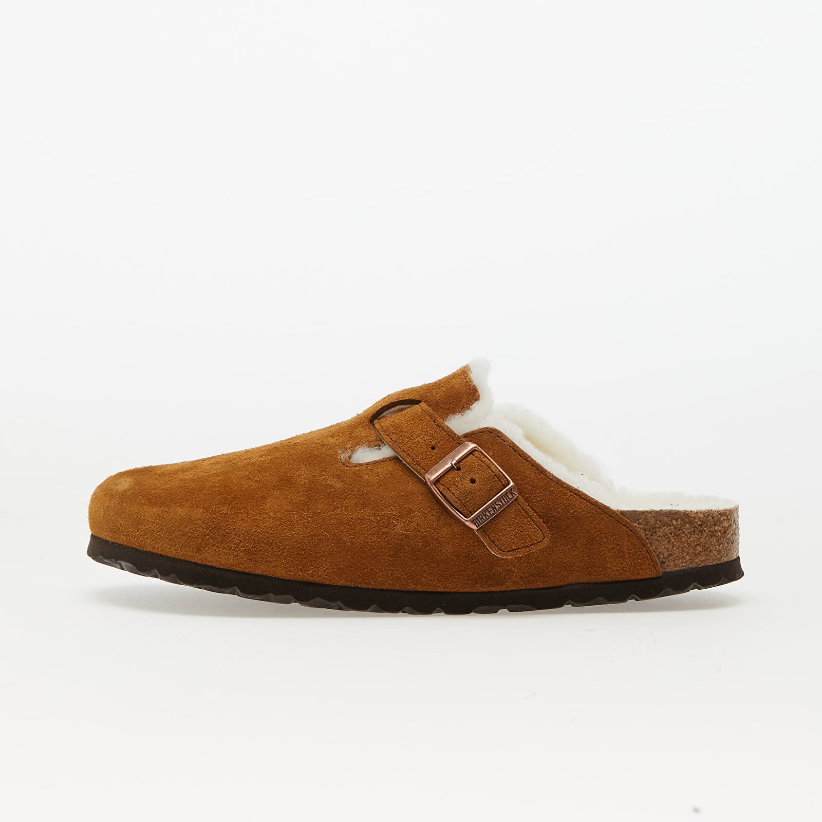 Moški čevlji Birkenstock Boston Suede Leather Mink