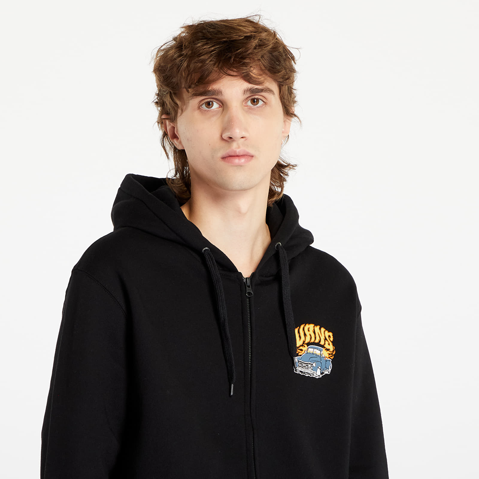 Φούτερ Vans Hot Rod Zip Hood Black