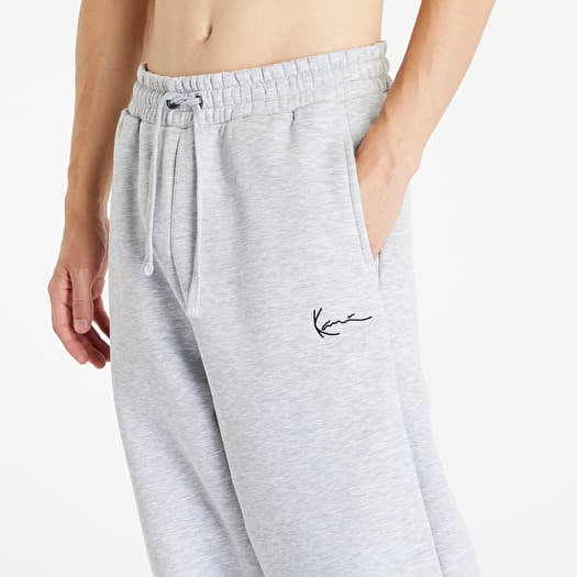 Jeans en broeken Karl Kani Small Signature Essential Regular Fit Sweatpants Ash Grey Queens