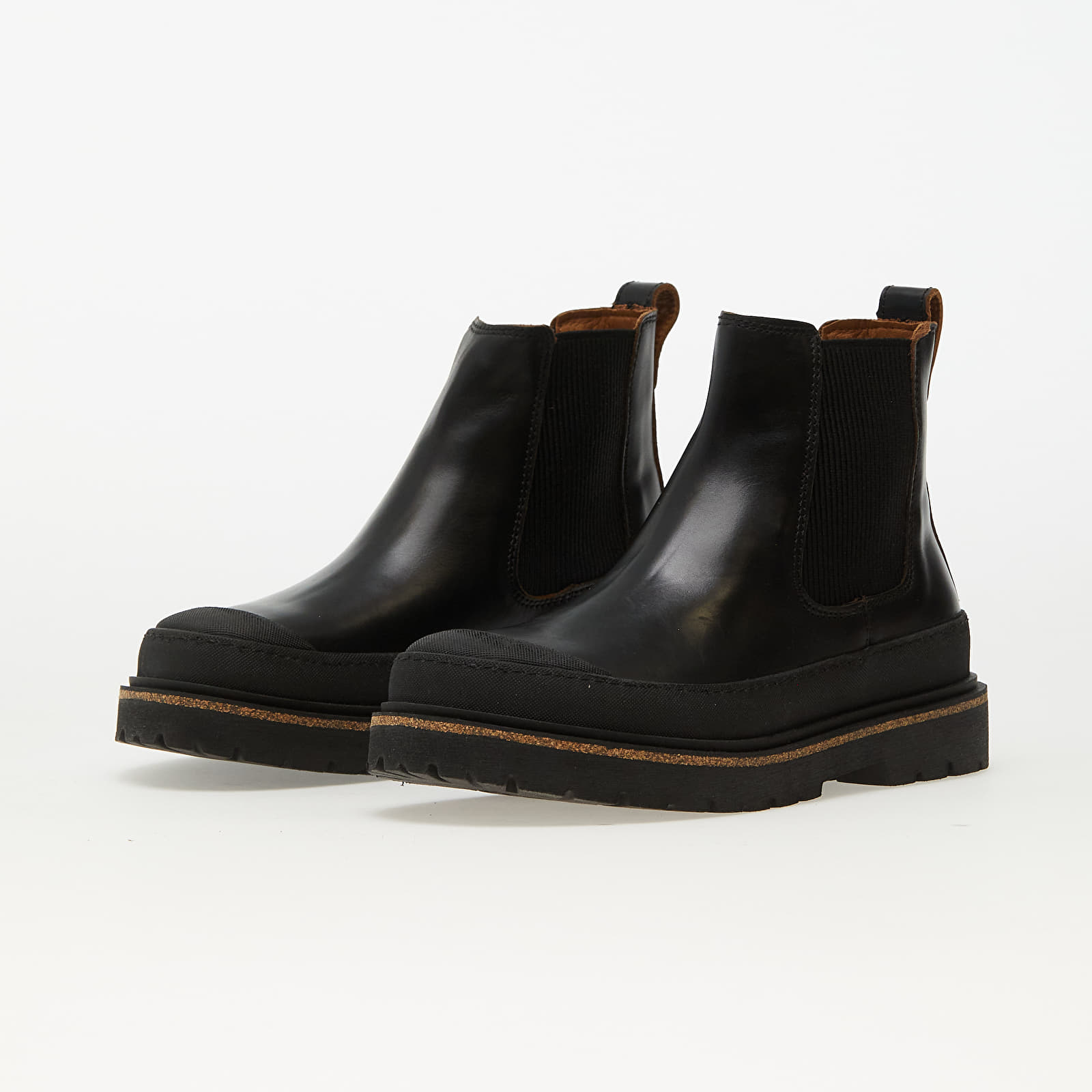 Moški čevlji Birkenstock Prescott Slip On W LEOI Black