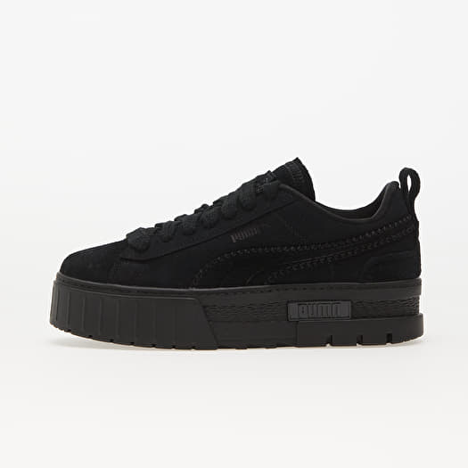 Womens black top puma shoes