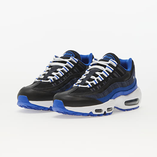 Men's shoes Nike Air Max 95 Black/ White-Tm Royal-Deep Royal Blue | Queens