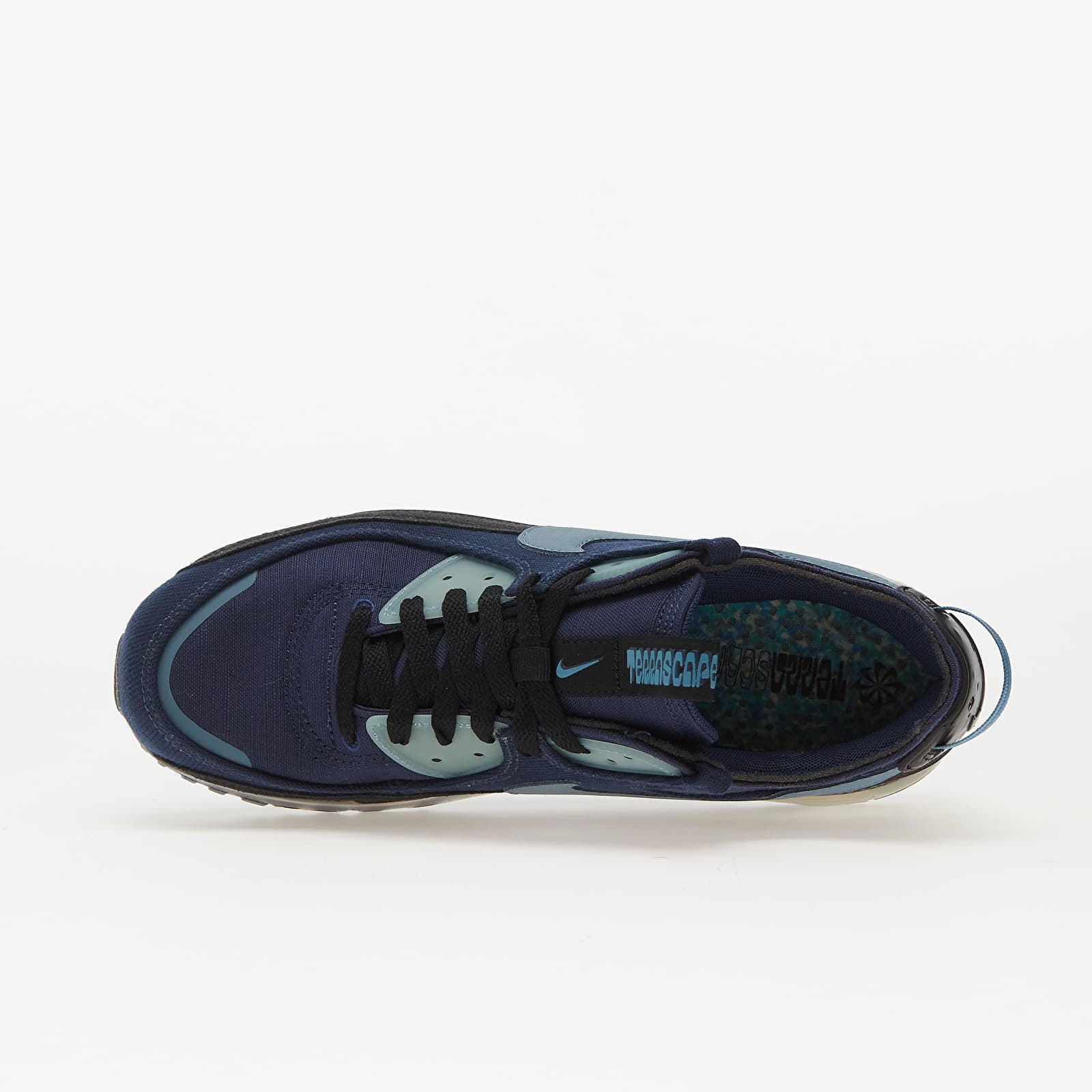 Men's sneakers and shoes Nike Air Max Terrascape 90 Midnight Navy/ Noise Aqua-Obsidian-Black