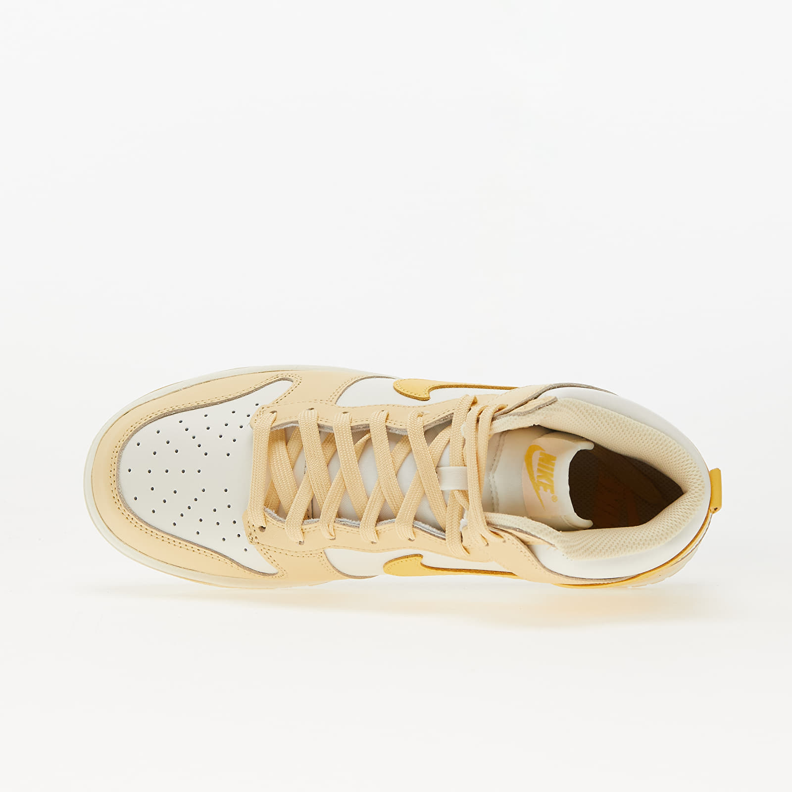 Joggesko og sko for kvinner Nike W Dunk High Pale Vanilla/ Topaz Gold-Sail