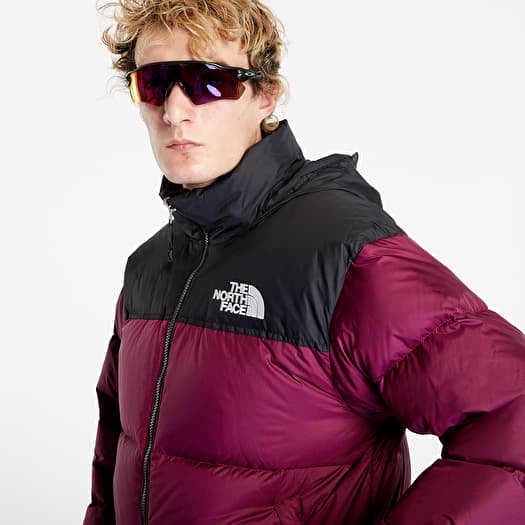 Purple nuptse jacket best sale