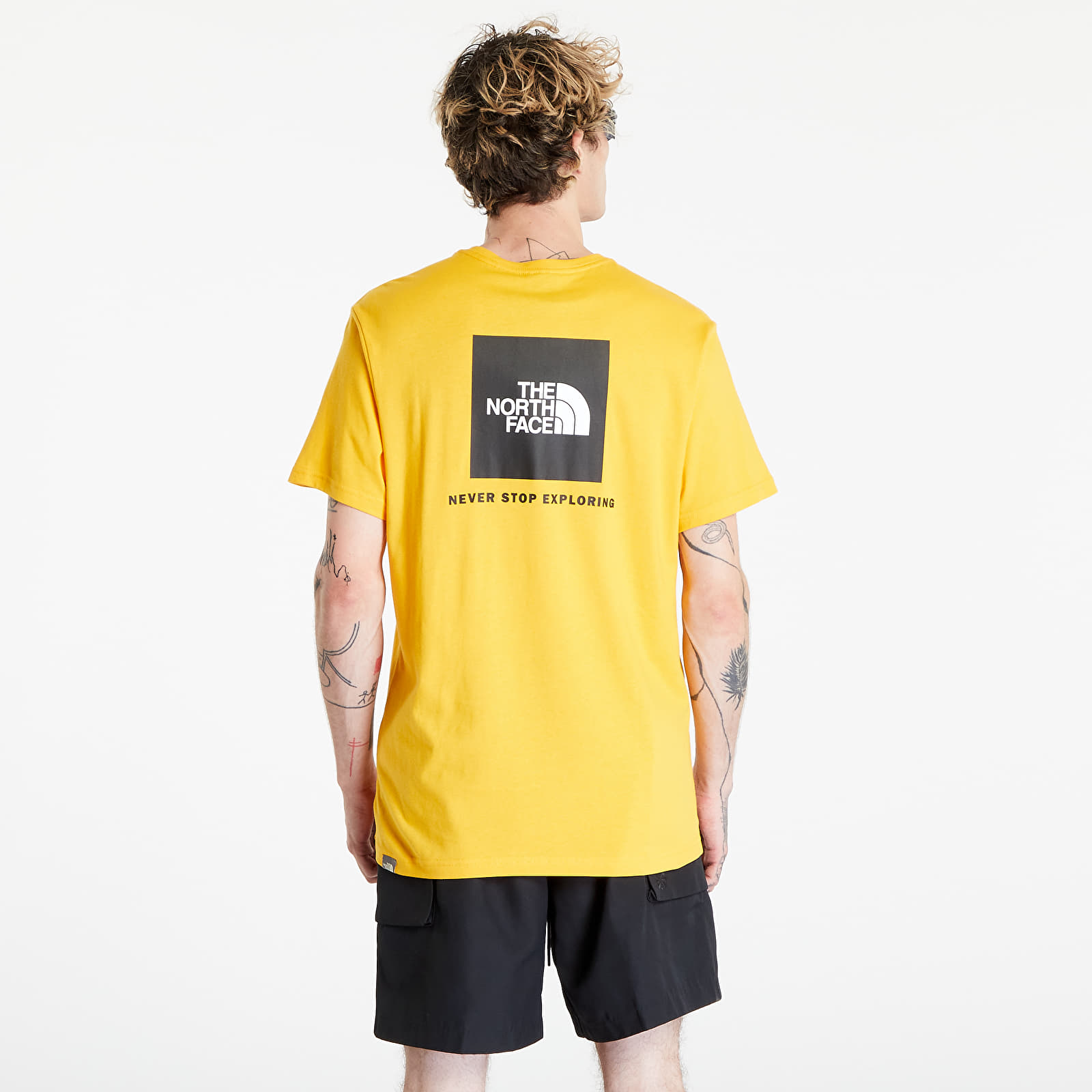T-Shirts The North Face S/S Red Box Tee Summit Gold