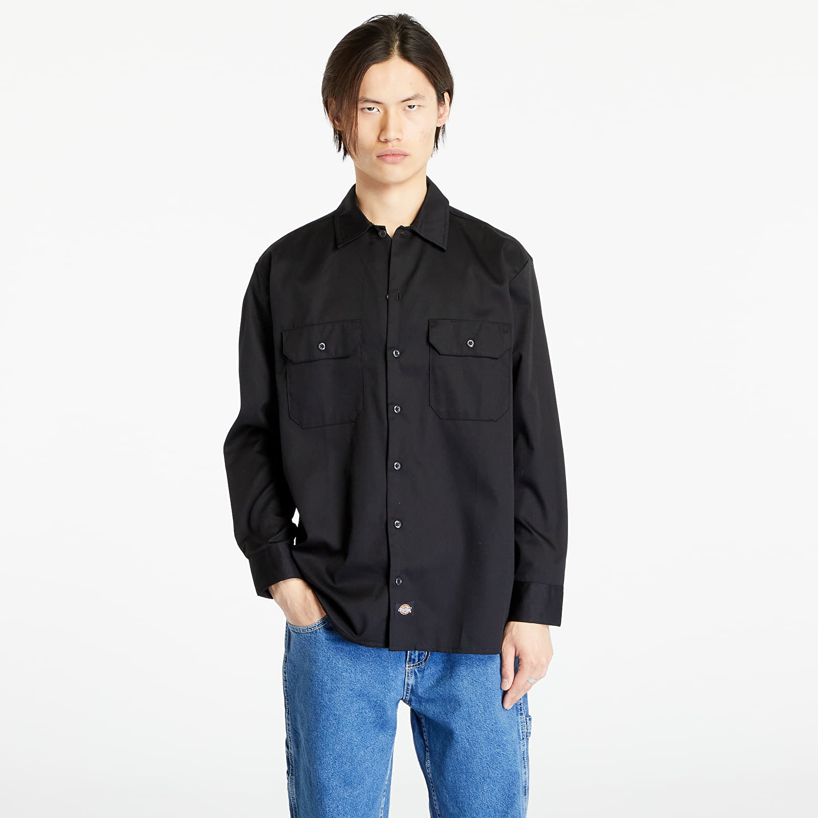 Сорочки Dickies Work Longsleeve Shirt Black