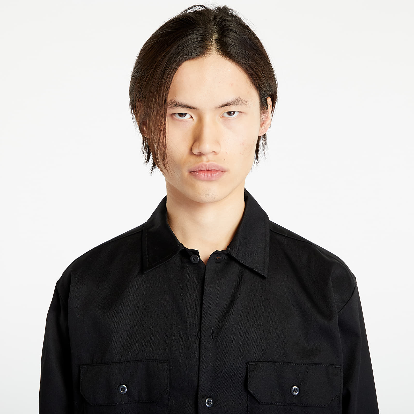 Сорочки Dickies Work Longsleeve Shirt Black