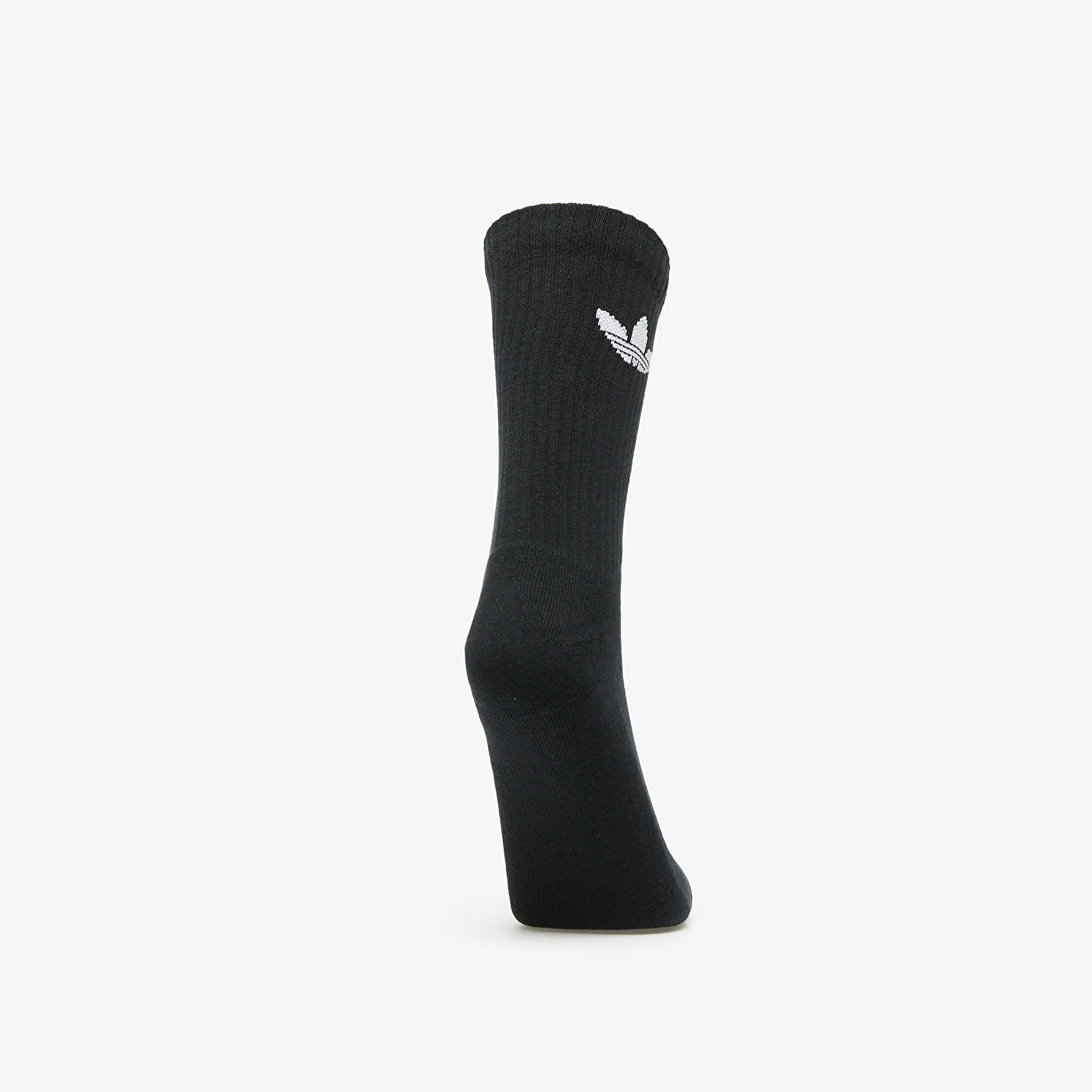 Sokid adidas Originals Trefoil Cushion Crew Socks 3-Pack Black