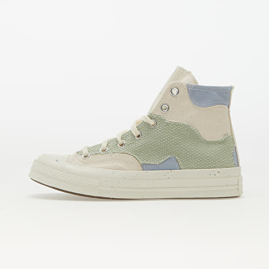 Converse Chuck Taylor All Star Craft Mix High Top (Green Size 4) Unisex Canvas Shoes
