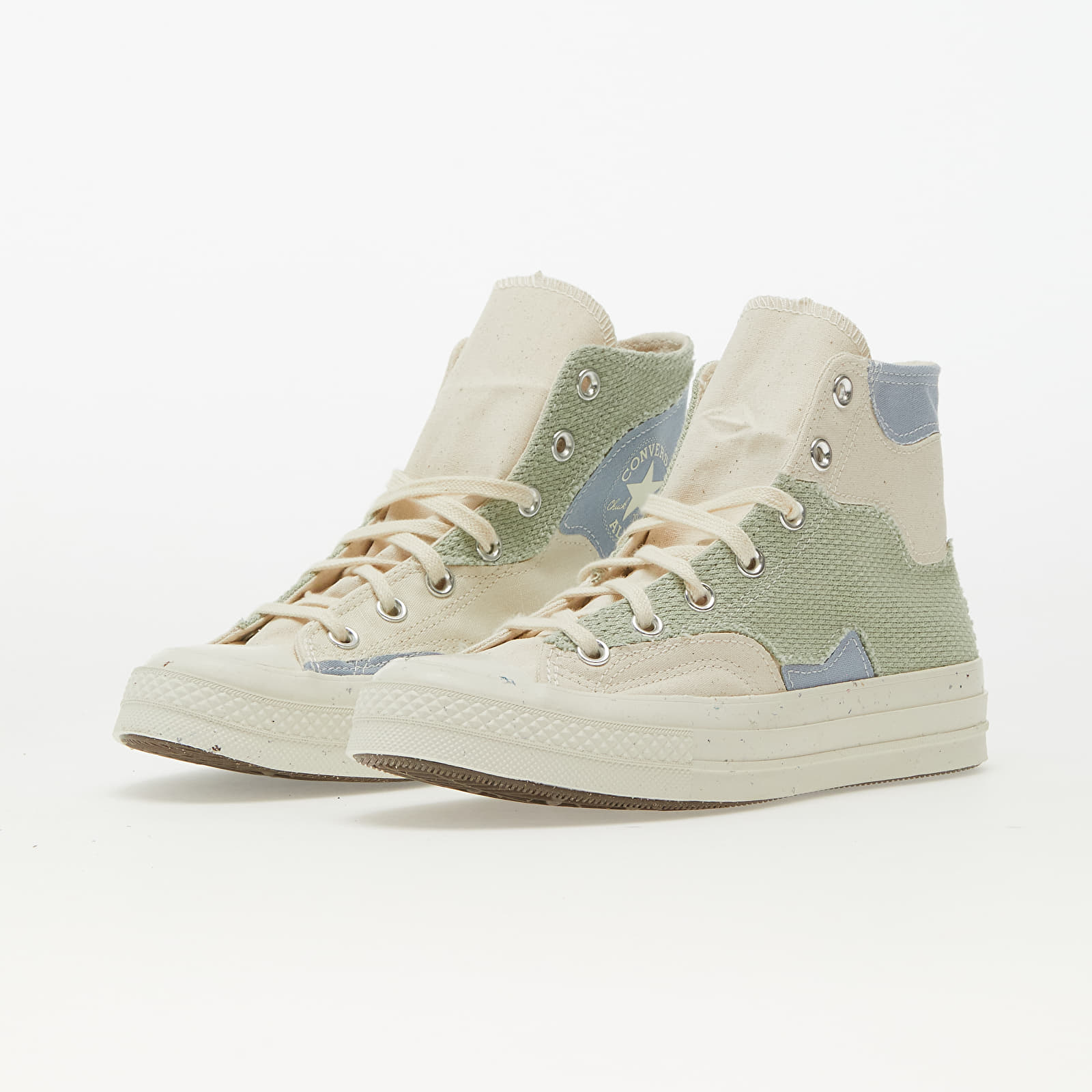 Men's sneakers and shoes Converse Chuck 70 Craft Mix Natural/ Summit Sage