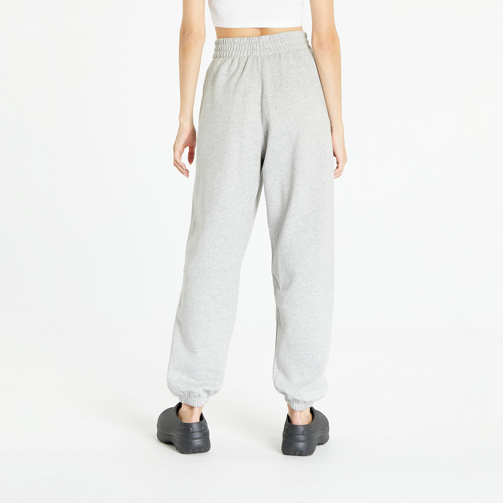 Heather Grey Joggers adidas Pants Jogger Fleece Queens | Originals Essentials Medium