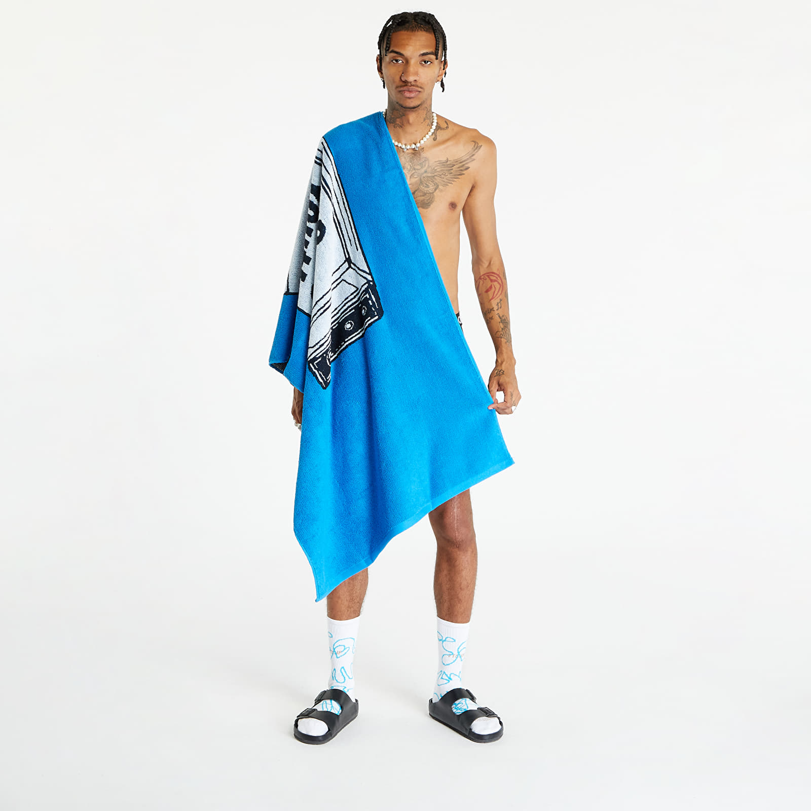 Zubehör PLEASURES x Sonic Youth Washing Machine Towel Blue