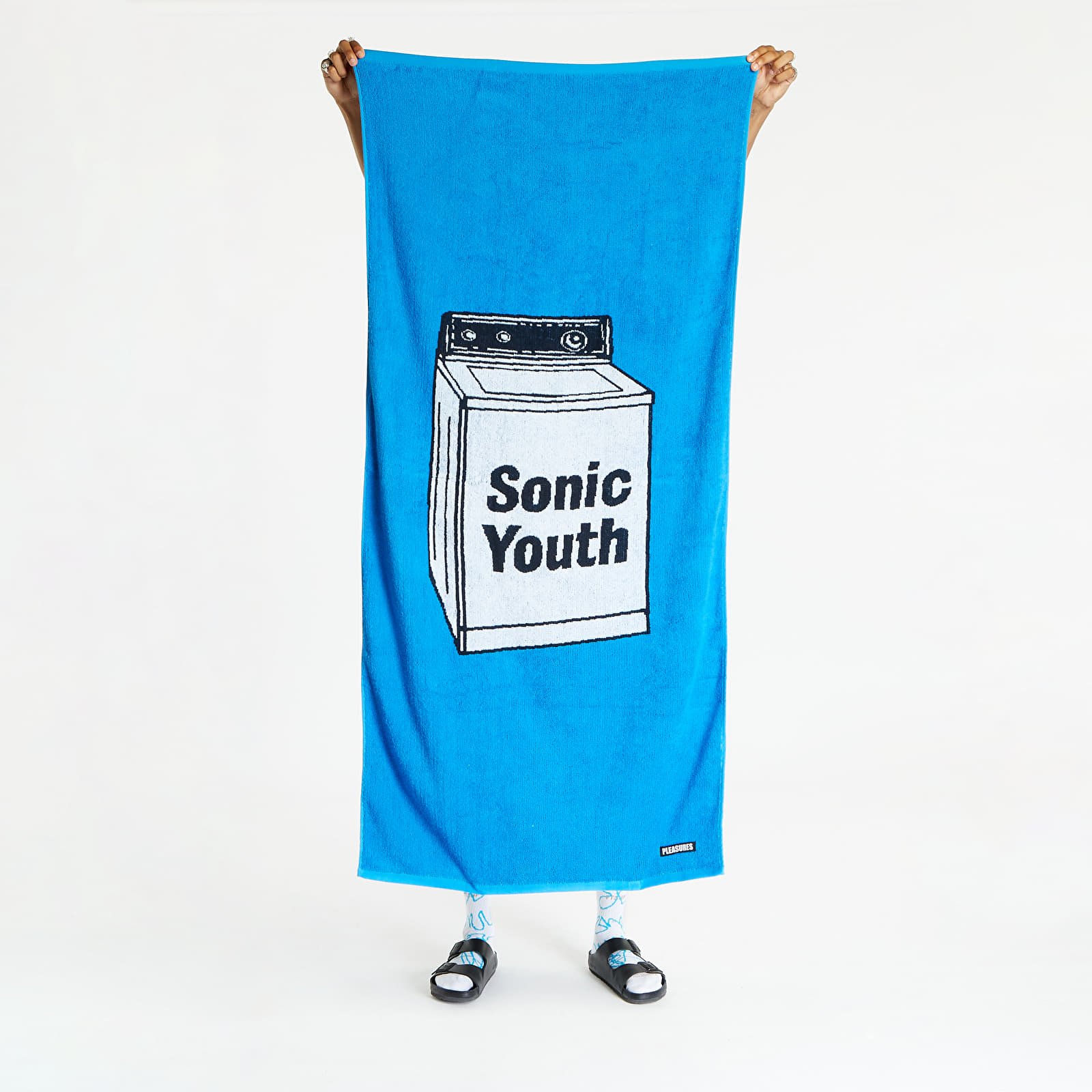 Zubehör PLEASURES x Sonic Youth Washing Machine Towel Blue