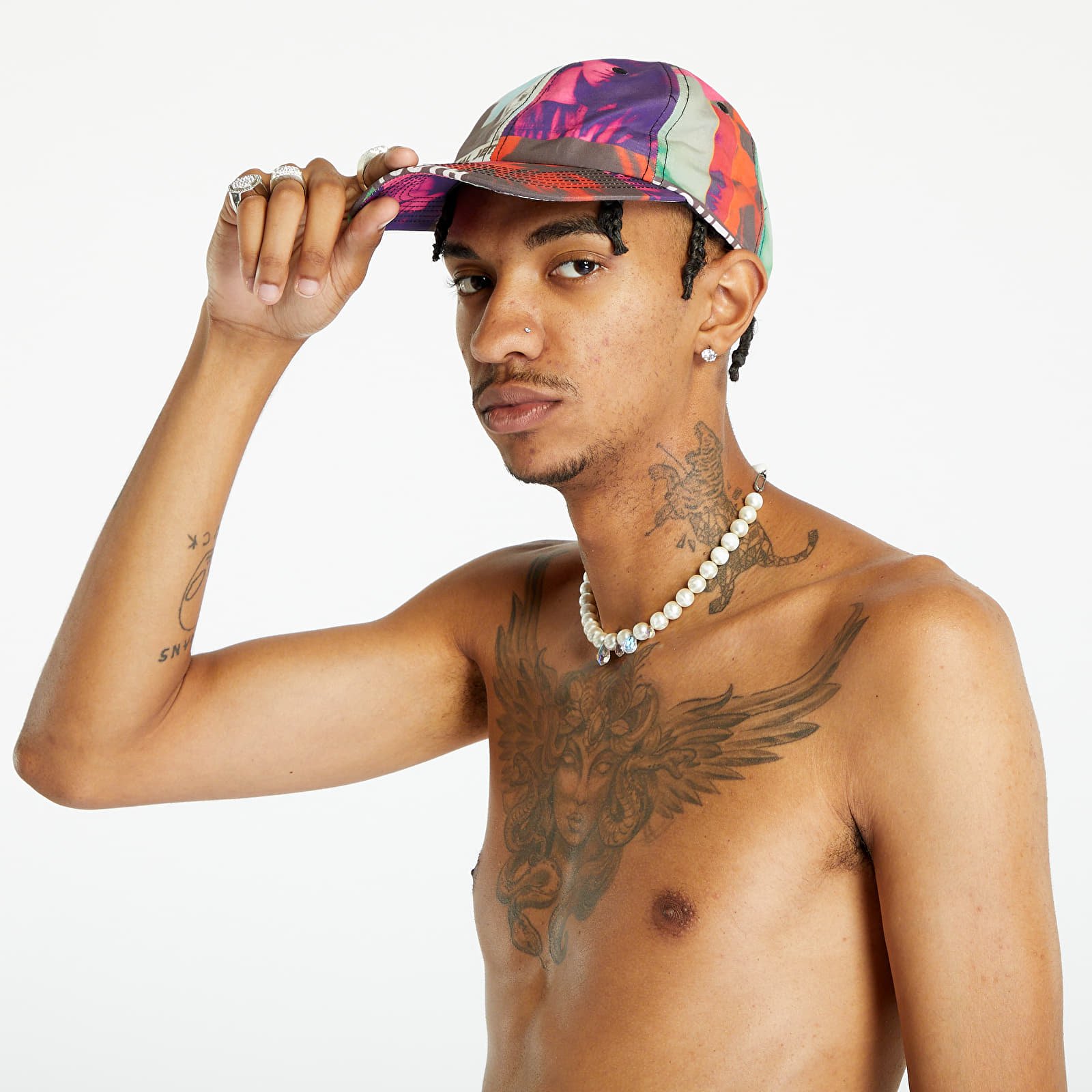 Kepurės PLEASURES Jet Set Cap Multi