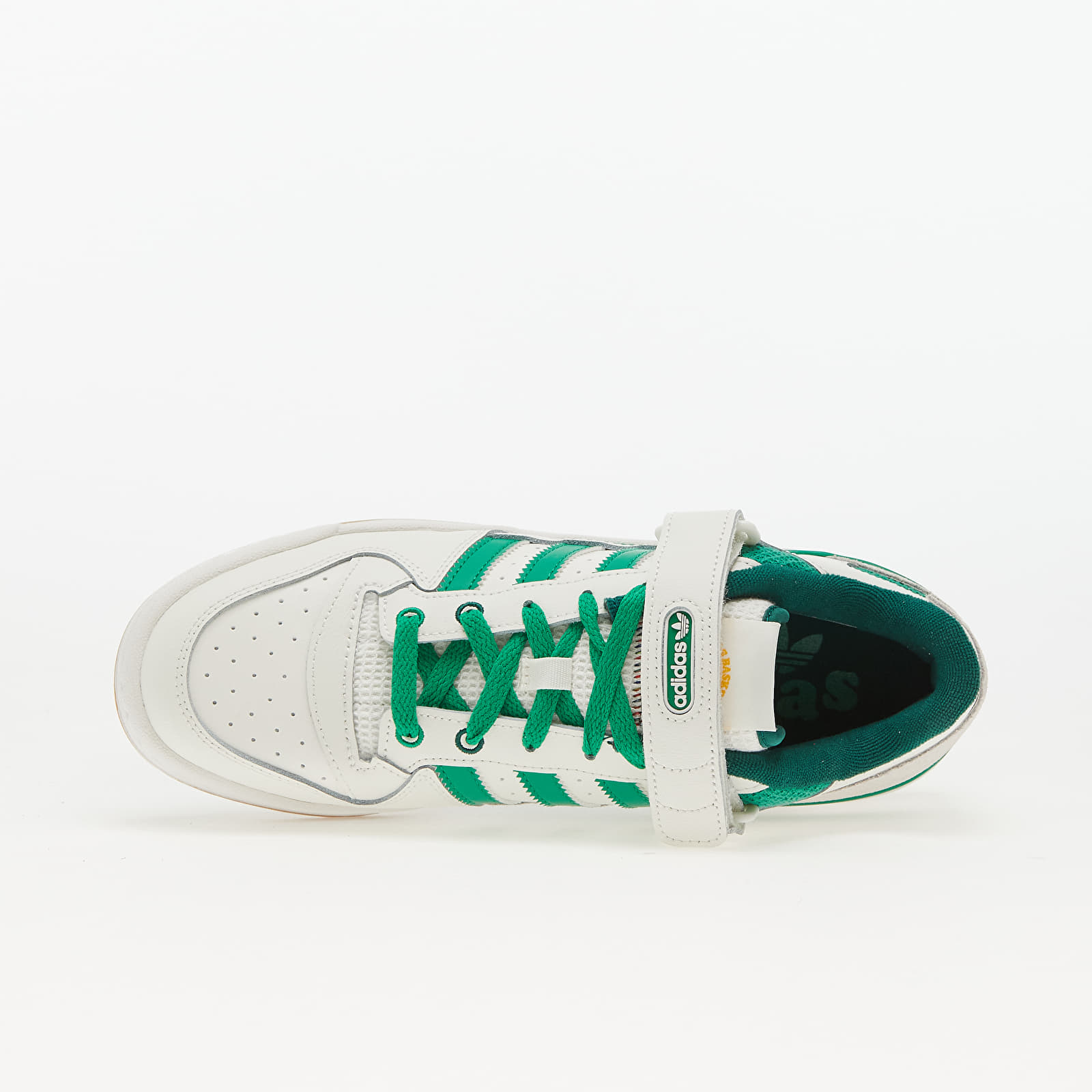 Adidași și pantofi pentru bărbați adidas Originals Forum Low Cloud White/ Green/ Gum