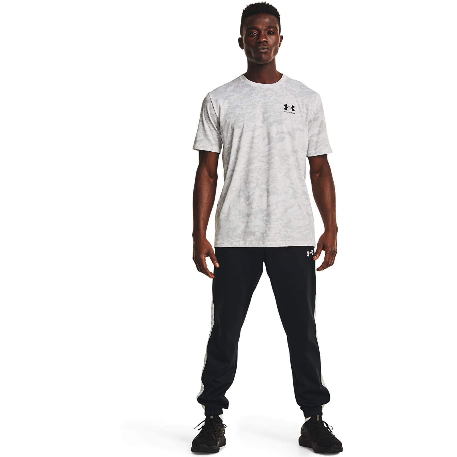 Camisetas Under Armour Under Armour Abc Camo SS White/ Mod Gray