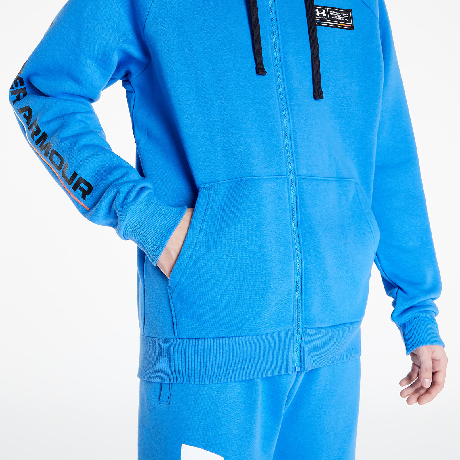 Hoodies and sweatshirts  Under Armour Rival Fleece Chroma Fz Hd Victory Blue/ White