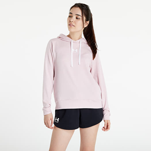 Sweatshirts Under Armour Rival Terry Hoodie Retro Pink/ White