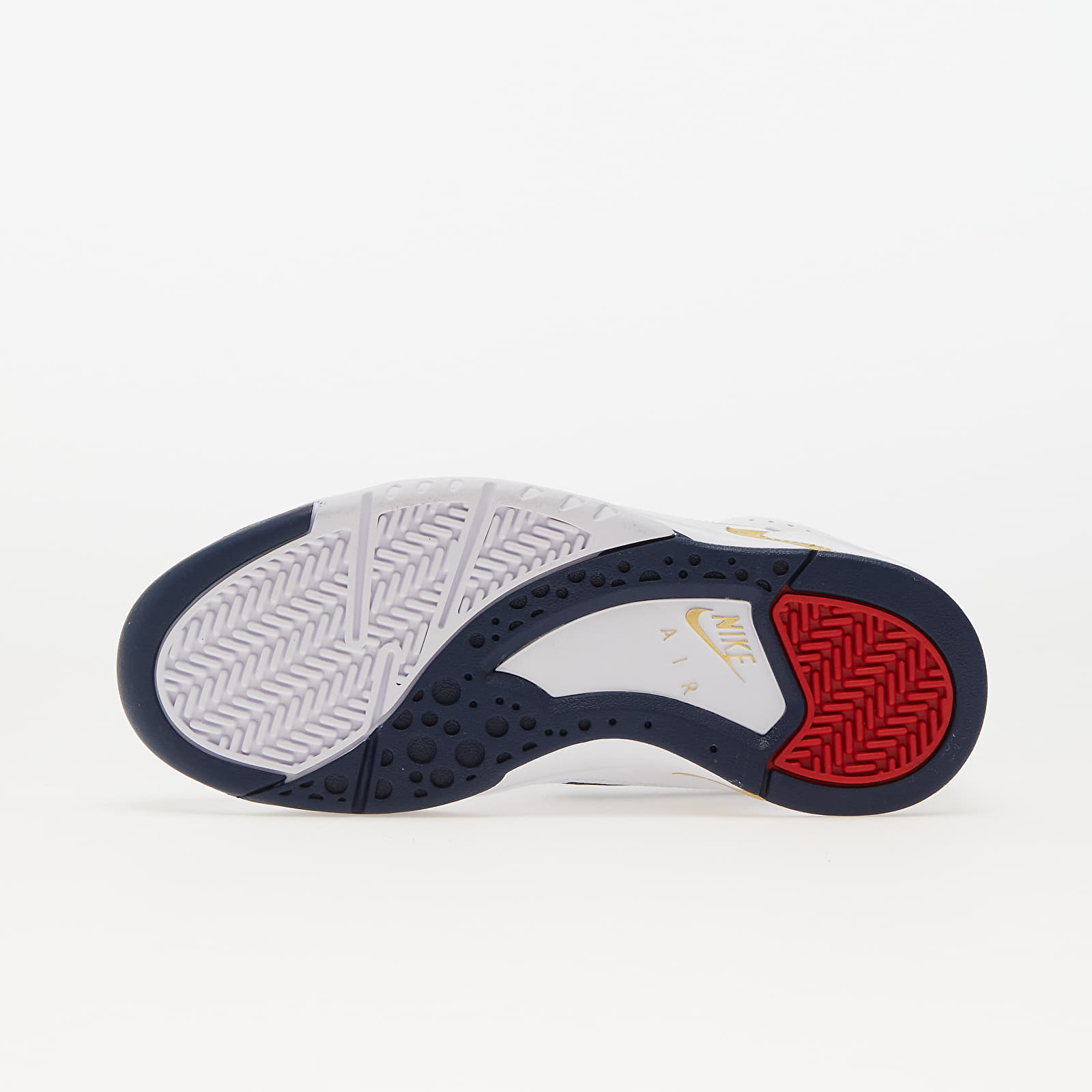 Pánské tenisky a boty Nike Air Flight Lite Mid White/ Midnight Navy-University Red