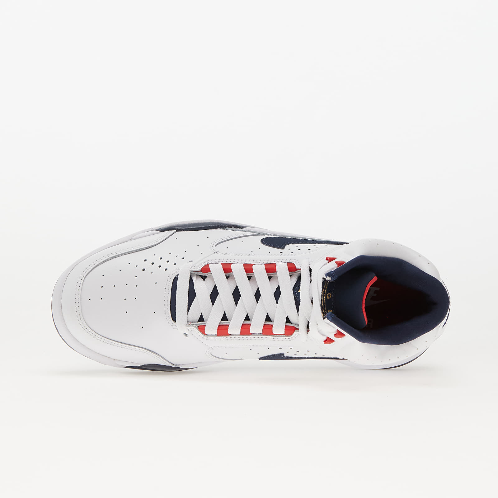 Pánské tenisky a boty Nike Air Flight Lite Mid White/ Midnight Navy-University Red