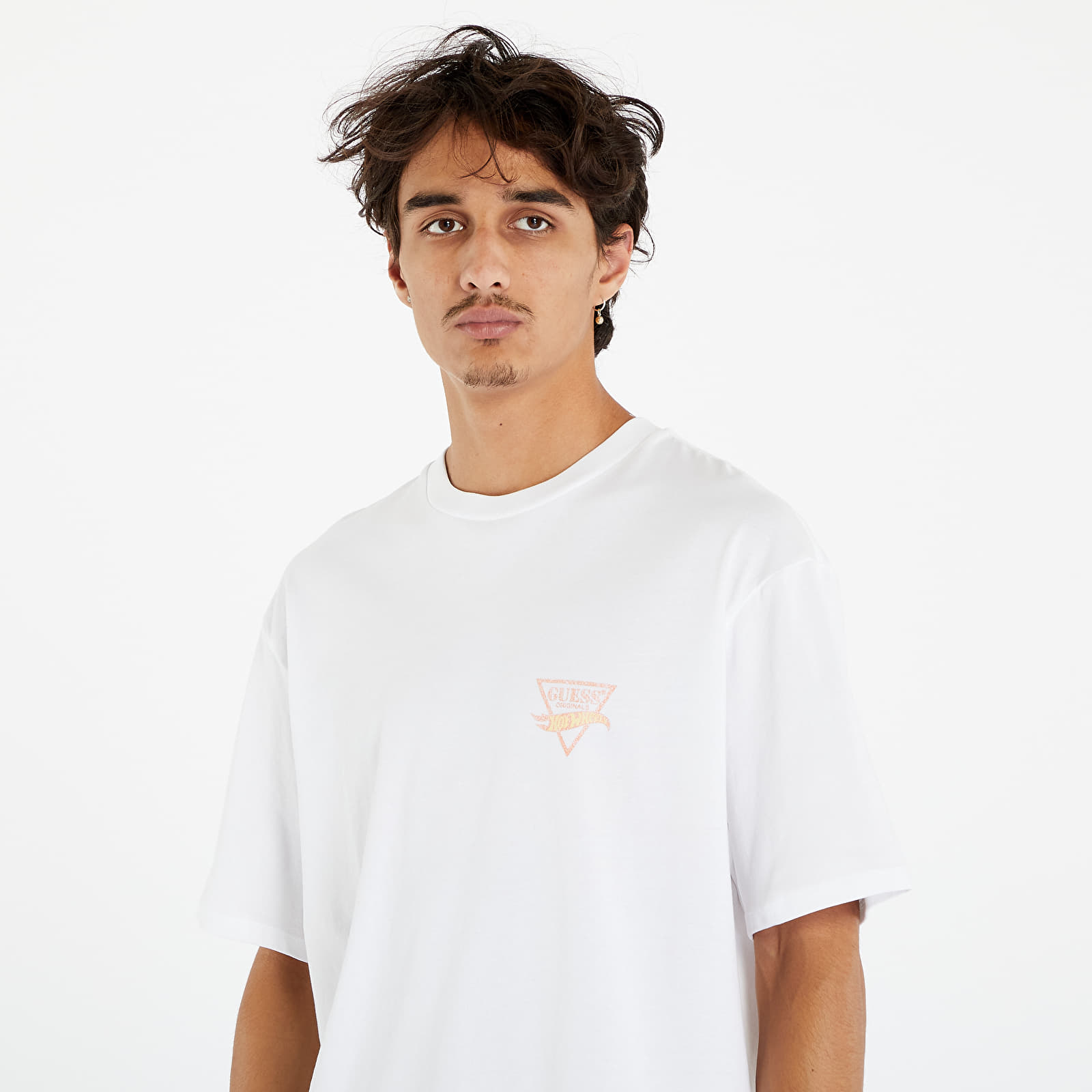 Футболки GUESS Go Hw Printed Tee Pure White