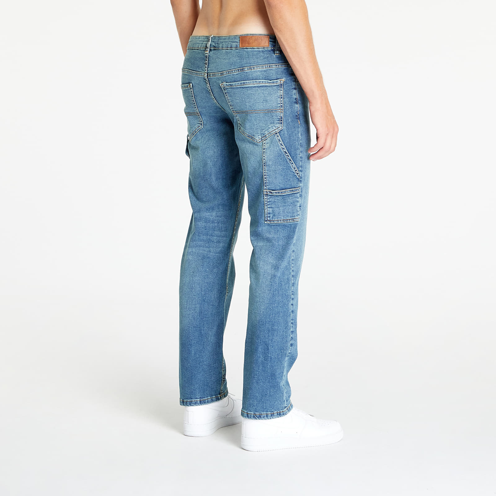 Teksad Urban Classics Carpenter Back Jeans Sand Destroyed Washed