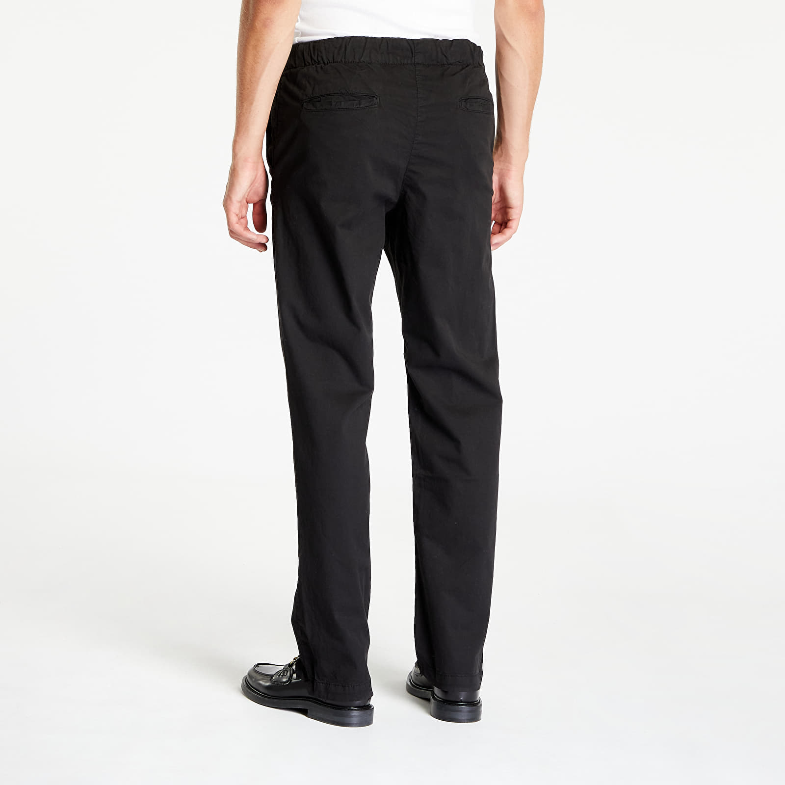 Bukser Urban Classics Straight Slit Trouser Black