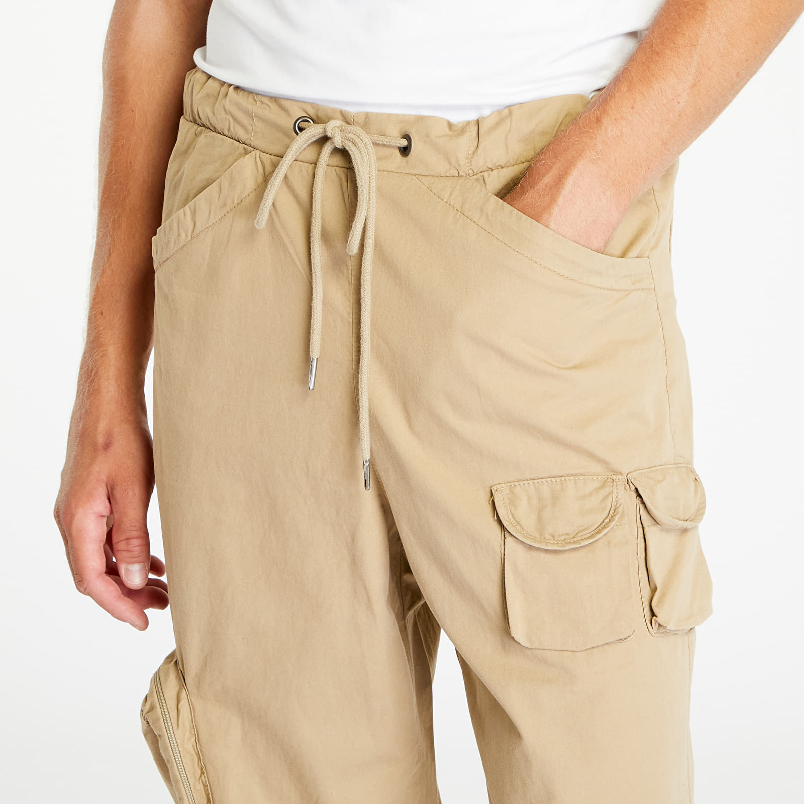 Püksid Urban Classics Asymetric Pants Unionbeige