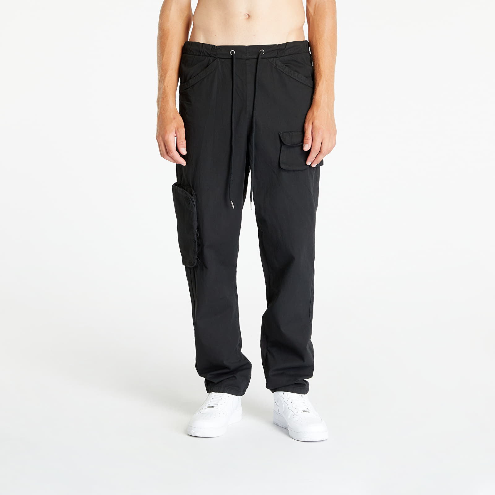 Jeans og bukser Urban Classics Asymetric Pants Black