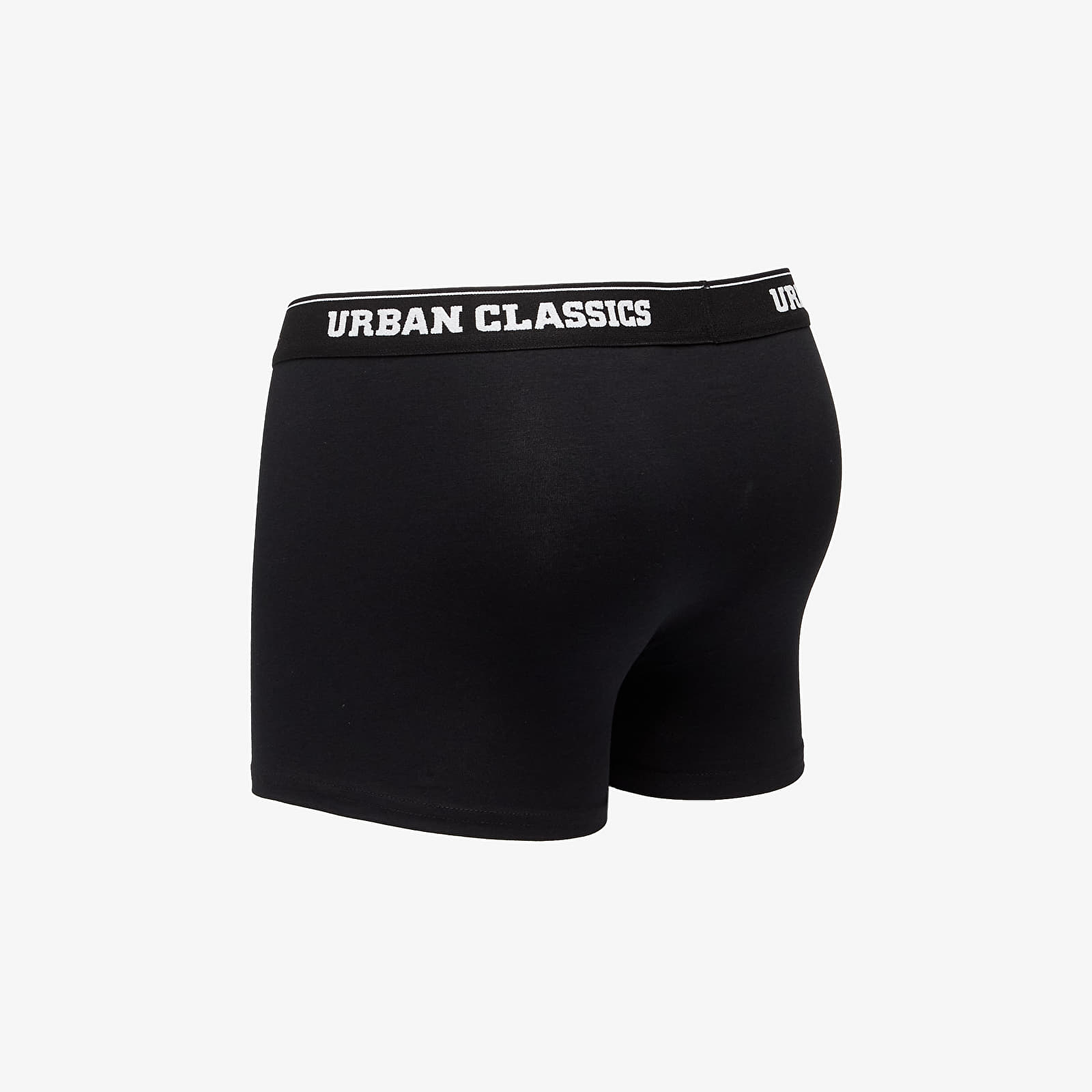 Boksersortsid Urban Classics Organic Boxer Shorts 5-Pack Black/ Black/ Black/ Black/ Black