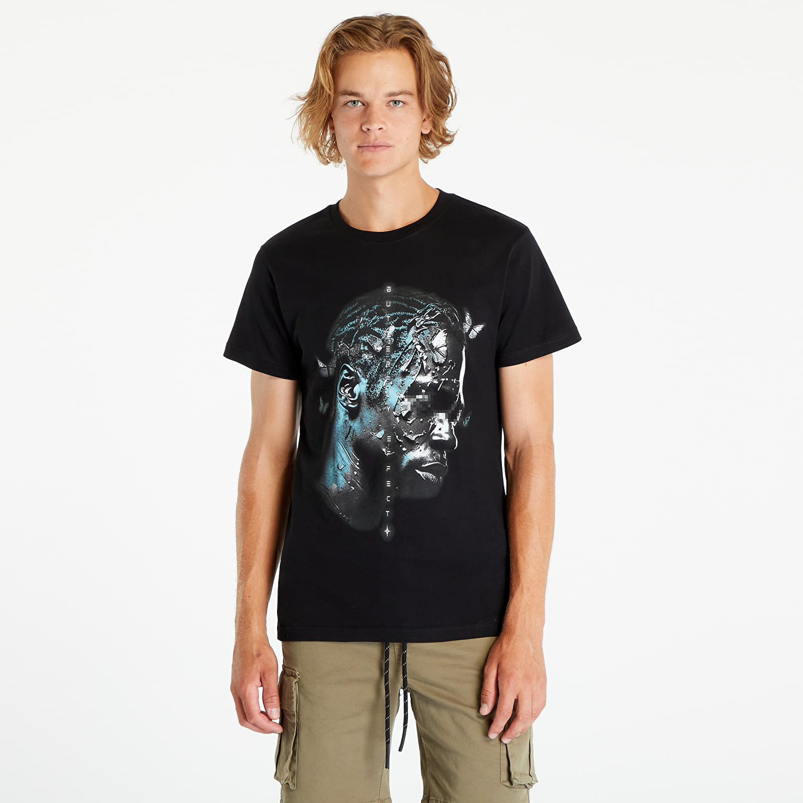 Тениски Urban Classics Butterfly Effect Tee Black