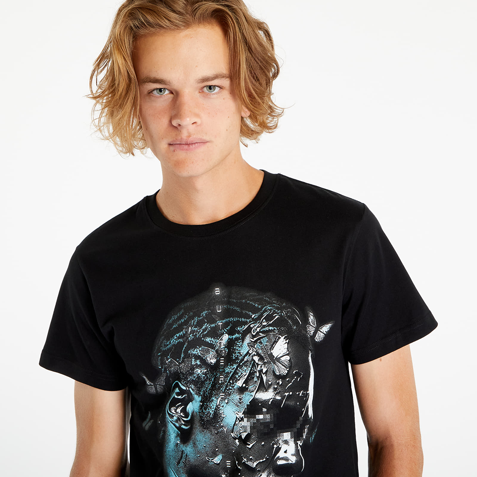 Тениски Urban Classics Butterfly Effect Tee Black