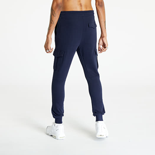 Sweatbroeken Urban Classics Fitted Cargo Sweatpants Midnightnavy Queens