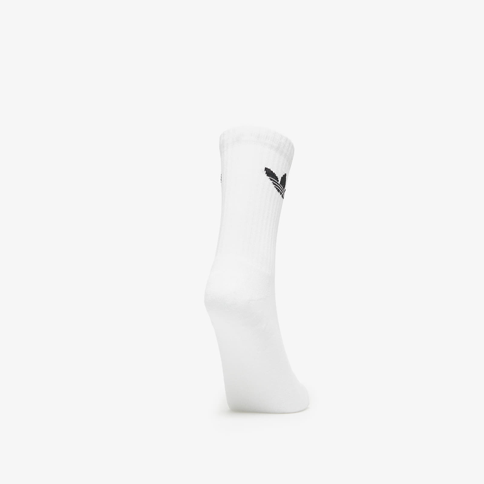 Socks adidas Originals Trefoil Cushion Crew Sock 3-Pack White/ Medium Grey Heather/ Black
