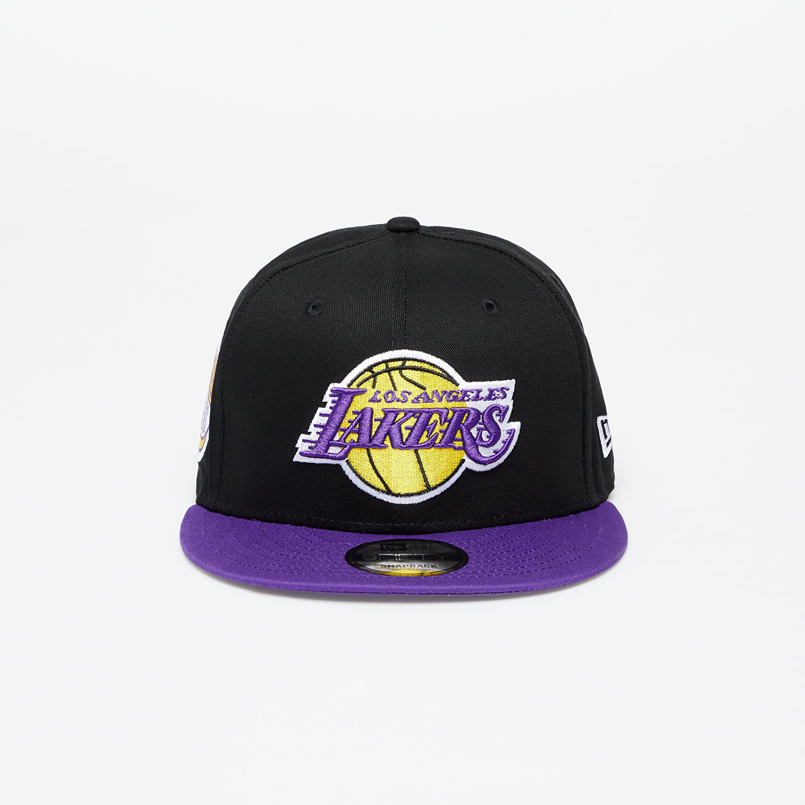 Caps New Era Los Angeles Lakers Contrast Side Patch 9Fifty Snapback Cap Black/ True Purple
