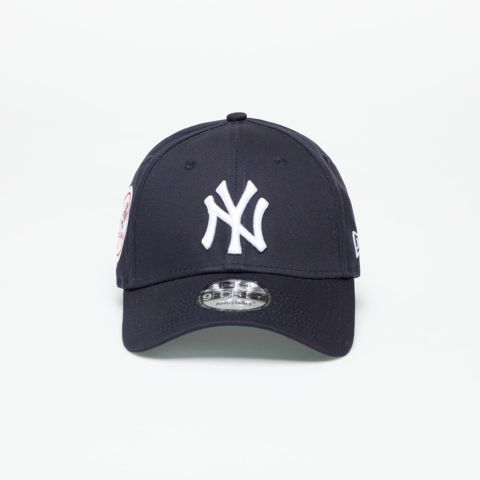 Kšiltovky New Era New York Yankees Team Side Patch 9Forty Adjustable Cap Navy/ Optic White